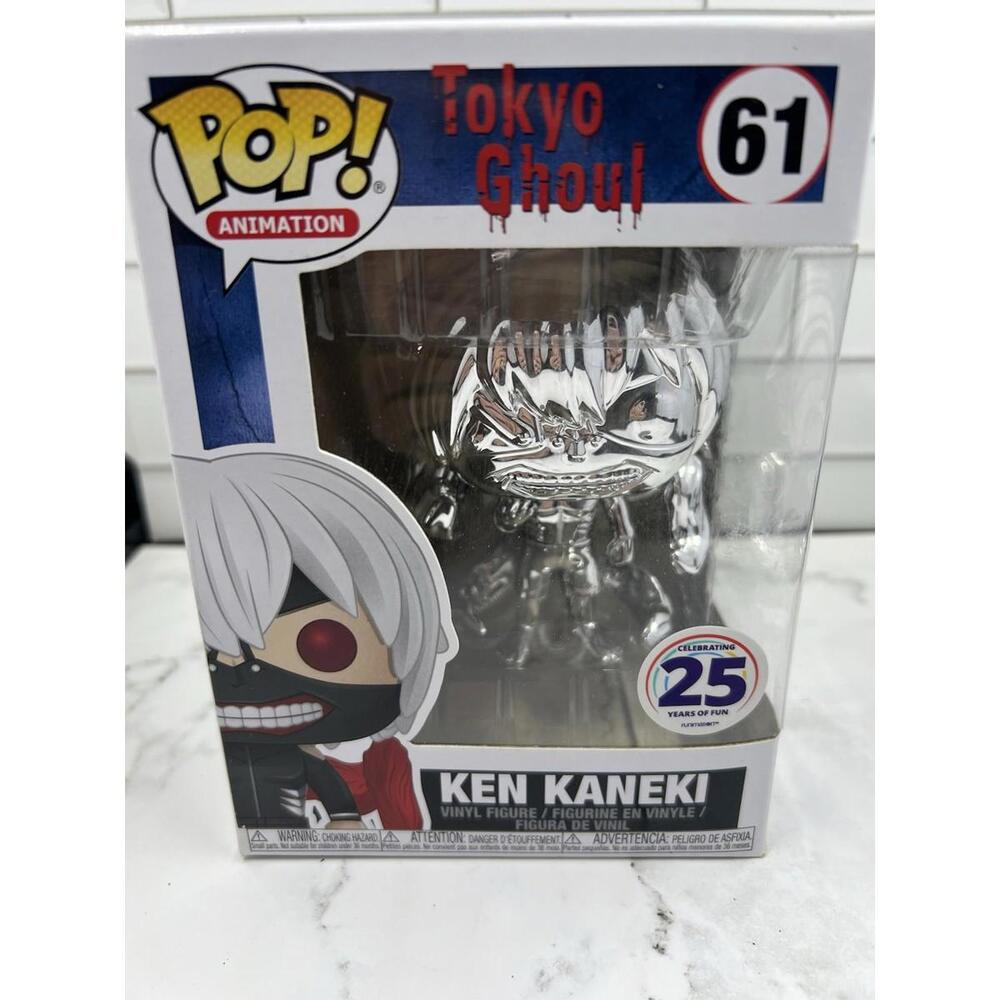 Funko Pop!- ANIMATION- TOKYO GHOUL- KEN KANEKI- 61-FUNIMATION- 25 YEARS OF FUN